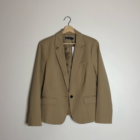 ny&c chic camel blazer - Picture 3 of 7